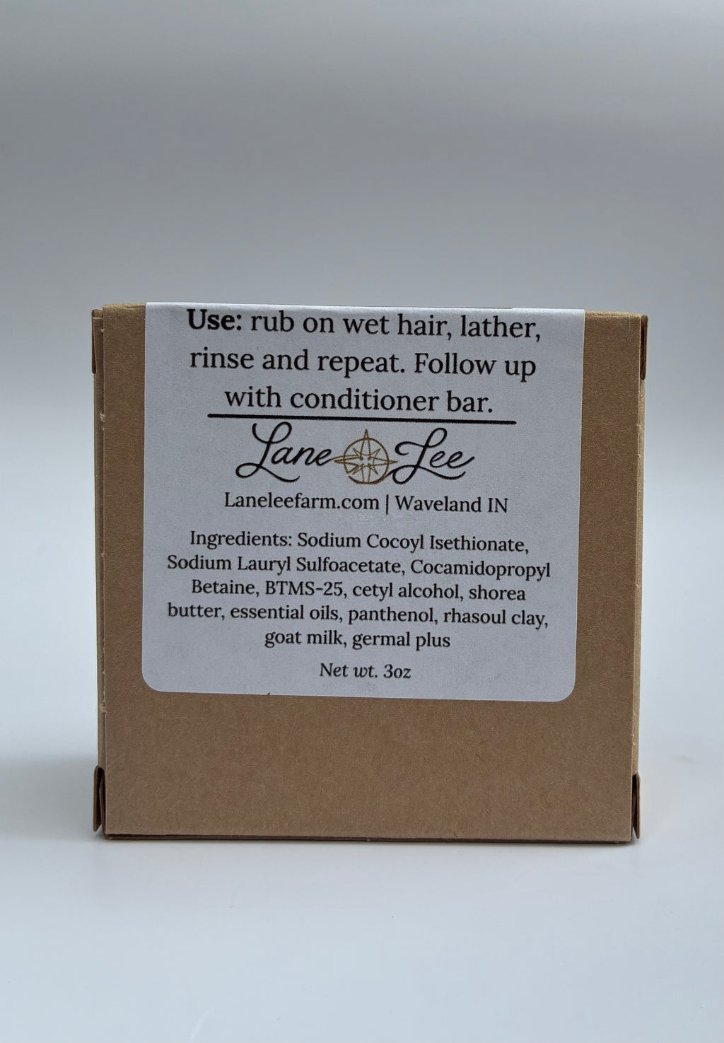 Shampoo Bar - Dry/Curly Hair