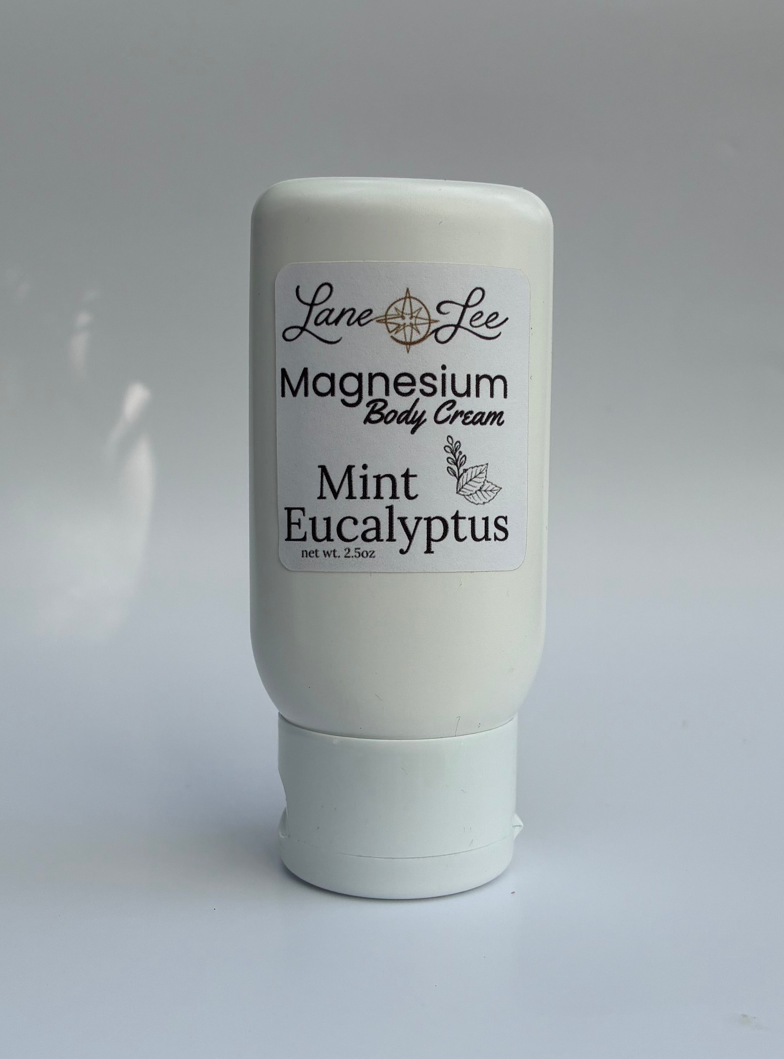 Magnesium Cream Tube - Mint & Eucalyptus