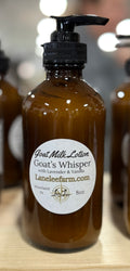 Goat Milk lotion - Goat's Whisper