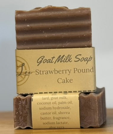 Strawberry Pound Cake